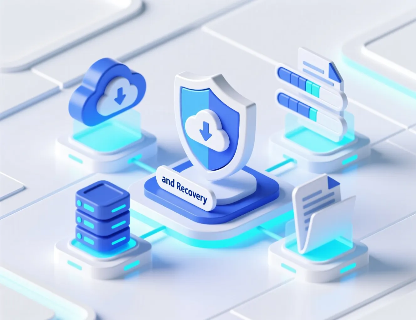 Business data backup and recovery service