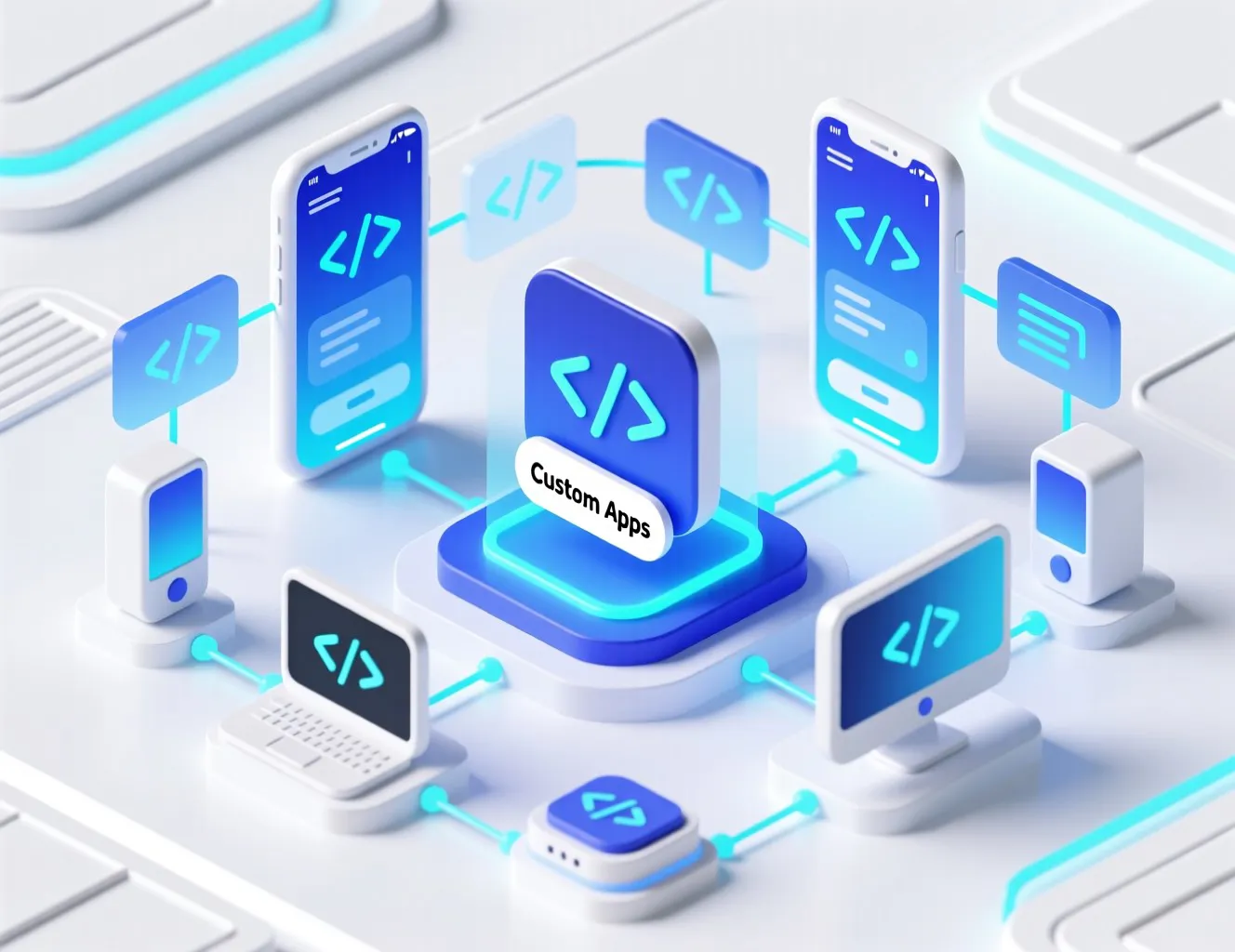 Custom-built software and applications for business needs