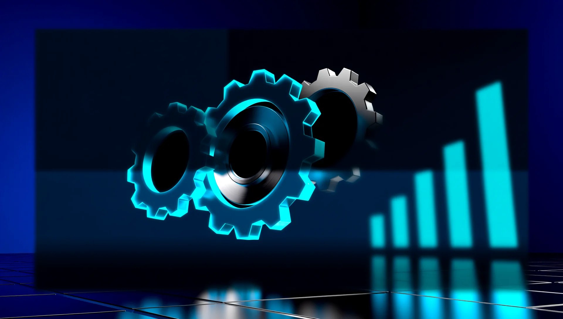 AI neural network representing machine learning in mining operations